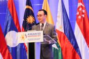Hon Alan Peter Cayetano, Secretary of Foreign Affairs of the Philippines, delivered his welcome message